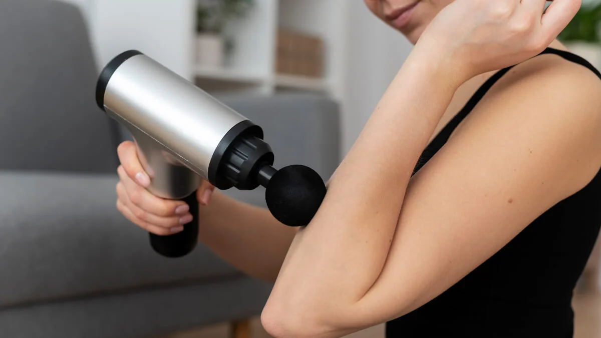 Hur man använder en massagepistol på bästa sätt