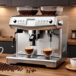 Kaffebryggare med hela bönor: Så hittar du den bästa! Kaffebryggare med hela bönor illustration