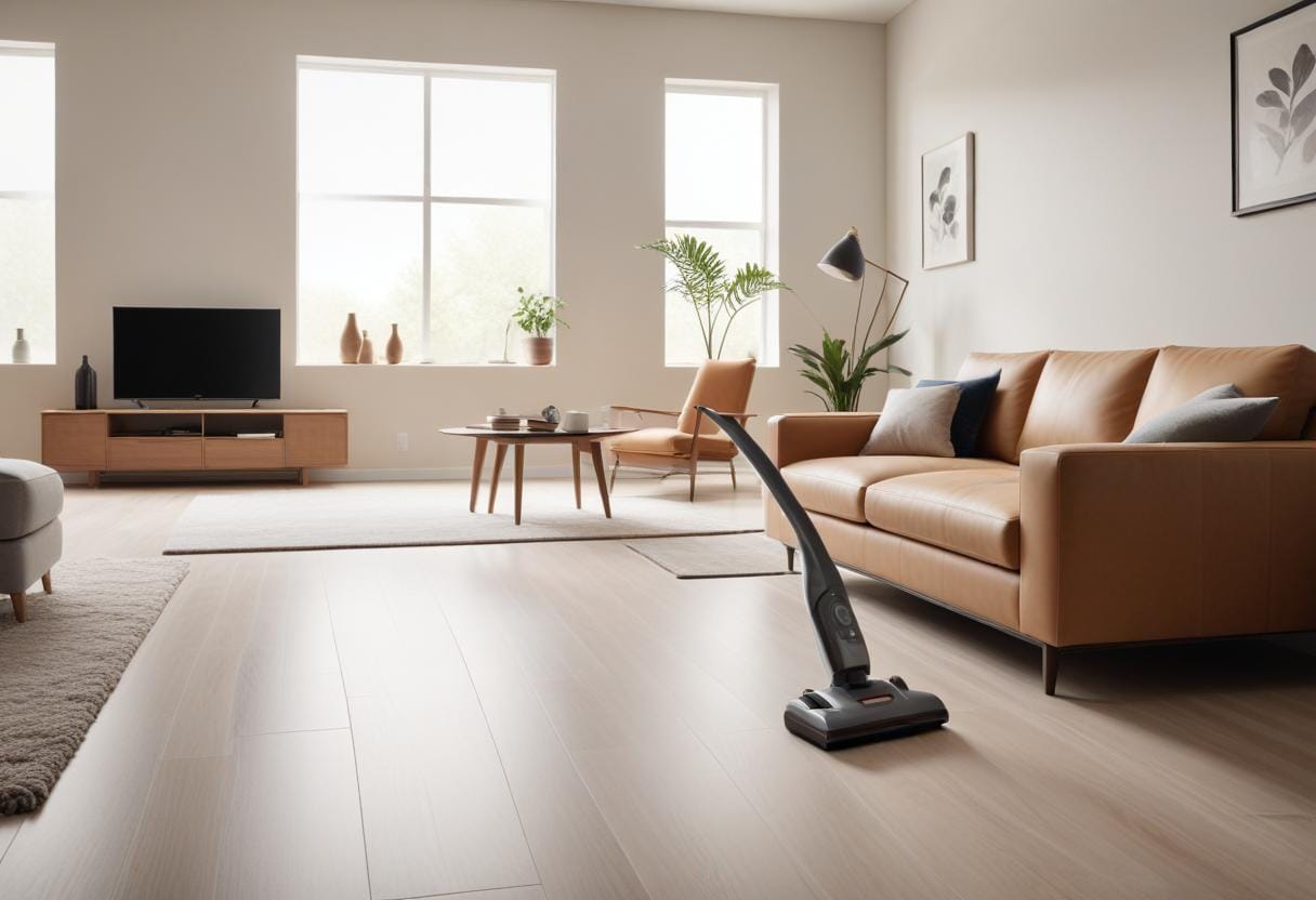 Upptäck de bästa tysta dammsugarna för lugna hem illustration